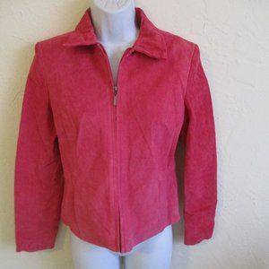 EDDY 100 Jacket Size 2P Pink Suede